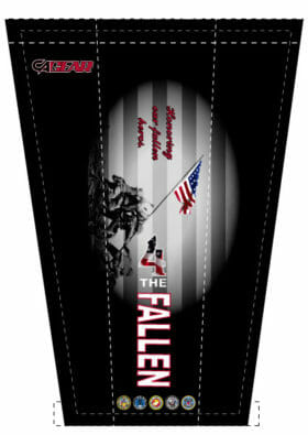 4 The Fallen Iwo Jima Arm Sleeve