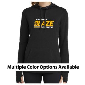 Burnsville Fastpitch - Women's Printed PosiCharge ® Tri-Blend Wicking Fleece Hooded Pullover (LST296)