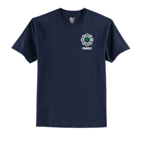 Rosemount Fire Dept - Printed Navy Fire Family Cotton Tee (5250)