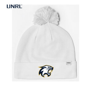 River Falls HS Hockey - White Embroidered UNRL Elite Winter Hat