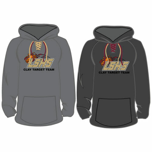 LSHS Clay Target Team - Tackle-Twill Hockey Lace Hoodie (715-Pennant)