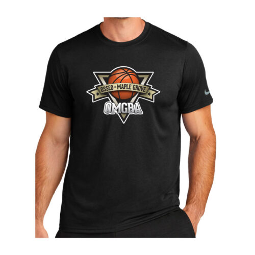 Osseo Maple Grove Basketball - Nike Swoosh Sleeve rLegend Tee (NKDX8730) - Image 2