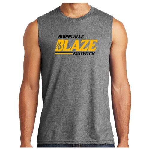 Burnsville Fastpitch - District® Printed V.I.T. ™ Muscle Tank (DT6300) - Image 2