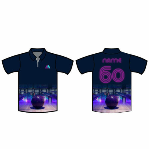 CA Gear - "Purple Lane" Bowling Polo