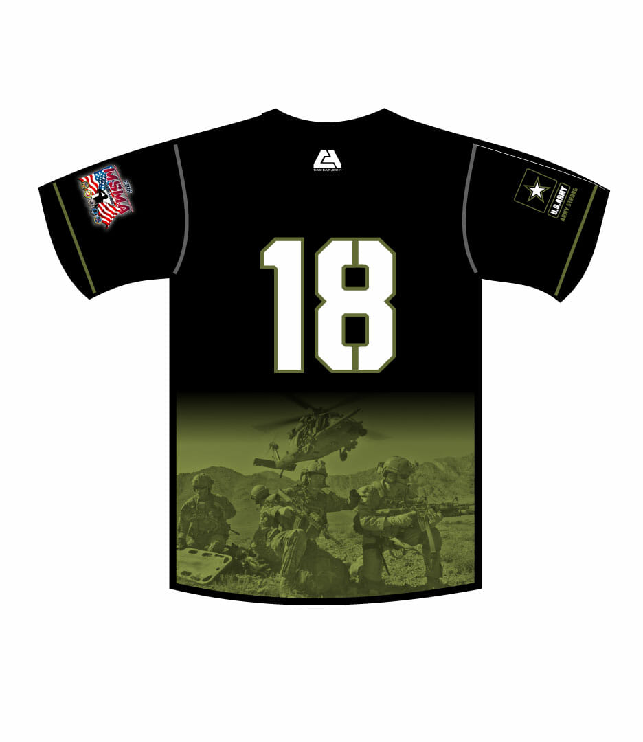 2018 Army Team - Full-Dye Game Jersey