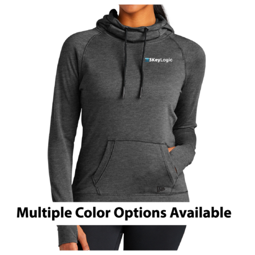 3KeyLogic - Left Crest Ladies Tri-Blend Fleece Pullover (LNEA510)