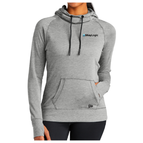 3KeyLogic - Left Crest Ladies Tri-Blend Fleece Pullover (LNEA510) - Image 3