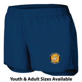 Highland Softball - Navy Girls' Printed Wayfarer Shorts (2431)