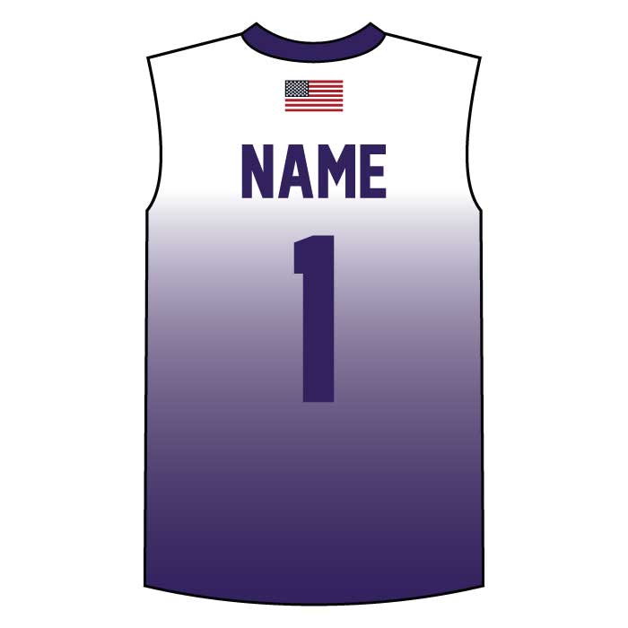 Sublimated Basketball Jersey Knights style