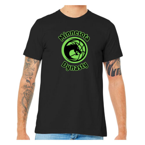 Minnesota Dynasty - Black Short Sleeve Printed Tee (BC3001)