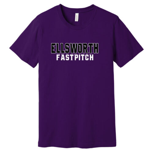 Ellsworth Fastpitch - Printed Cotton Tee Shirt (3001) - Image 3