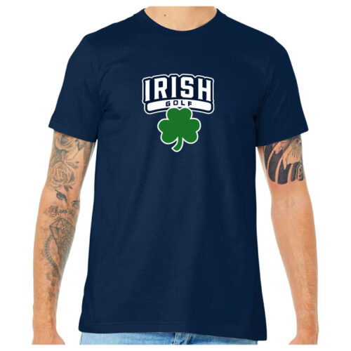 Rosemount Golf - Navy Short Sleeve Printed Tee (BC3001)