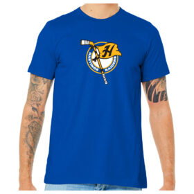 Hastings Hockey - Royal Blue Short Sleeve Printed Tee (BC3001)