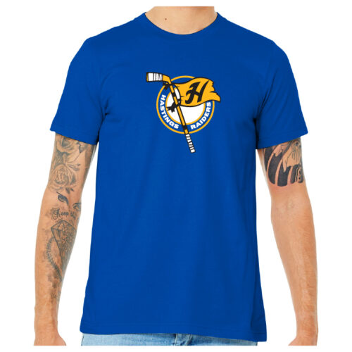 Hastings Hockey - Royal Blue Short Sleeve Printed Tee (BC3001)
