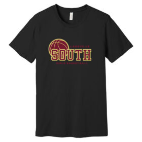 Lakeville South Girls Travel Basketball - Black Short Sleeve Printed Tee (BC3001)
