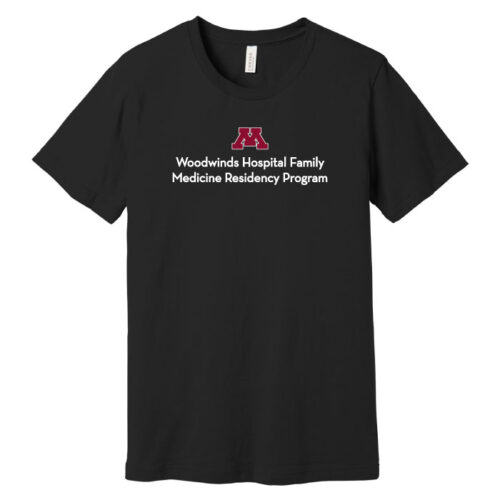 Woodwinds Hospital Family Medicine - Short Sleeve Printed Tee (BC3001) - Image 2