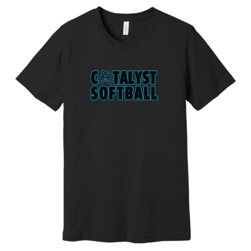 Catalyst Softball - Printed Short Sleeve Tee (BC3001) - Image 2