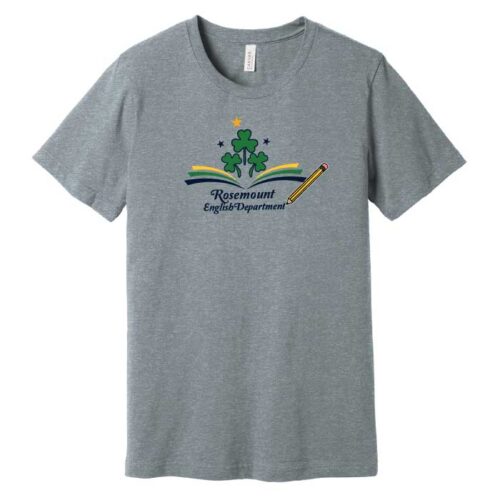 RHS English Department - Short Sleeve Printed Tee (BC3001) - Image 2