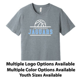 Jefferson Jaguars Basketball - Printed Short Sleeve Tee (BC3001)