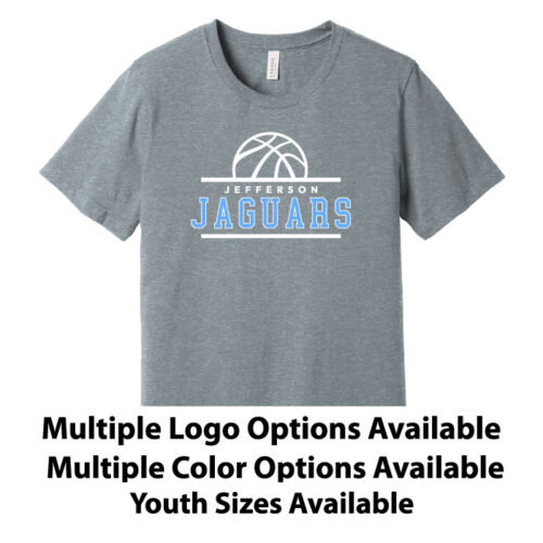 Jefferson Jaguars Basketball - Printed Short Sleeve Tee (BC3001)