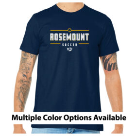 Rosemount Boys Soccer - Short Sleeve Printed Tee (BC3001)