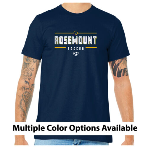 Rosemount Boys Soccer - Short Sleeve Printed Tee (BC3001)
