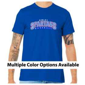 Simley Baseball - Short Sleeve Printed Tee (BC3001)
