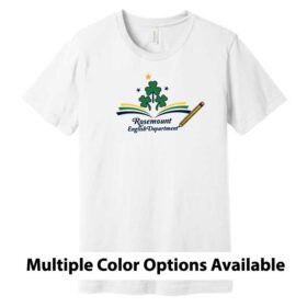 RHS English Department - Short Sleeve Printed Tee (BC3001)