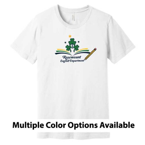 RHS English Department - Short Sleeve Printed Tee (BC3001)