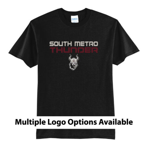 South Metro Thunder - Printed Black Core Blend Tee (PC55)
