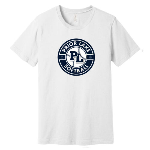 Prior Lake High School Softball - Short Sleeve Printed Tee (BC3001) - Image 3