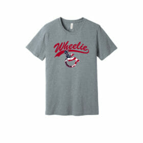 Wheelie - Short Sleeve Ballpark Printed Tee (BC3001CVC)