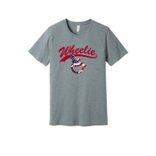 Wheelie - Short Sleeve Ballpark Printed Tee (BC3001CVC)