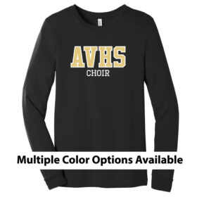Apple Valley High School Choir - Longsleeve Printed Tee (BC3501)