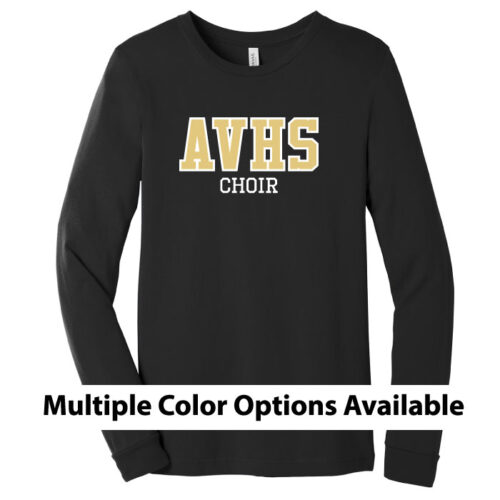 Apple Valley High School Choir - Longsleeve Printed Tee (BC3501)