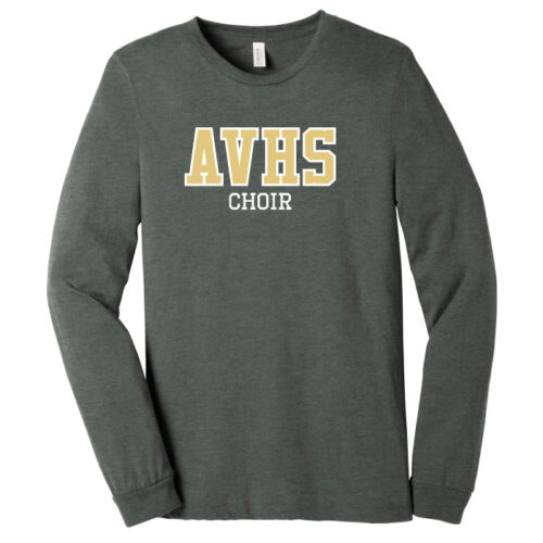 Apple Valley High School Choir - Longsleeve Printed Tee (BC3501) - Image 2