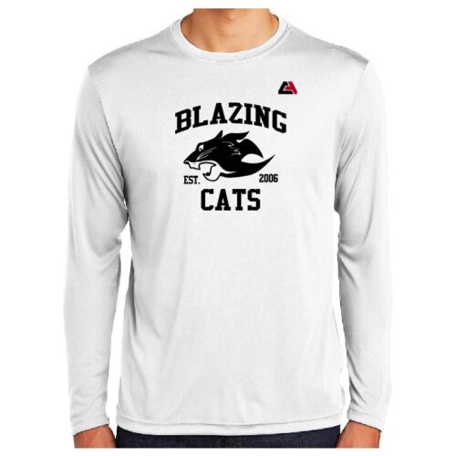 Blazing Cats - Longsleeve Sublimated Performance Tee (ST350LS)