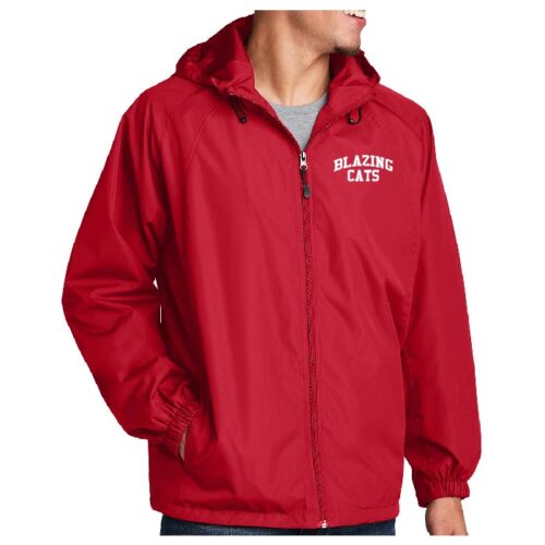 Blazing Cats - Red Embroidered Jacket (JST73)
