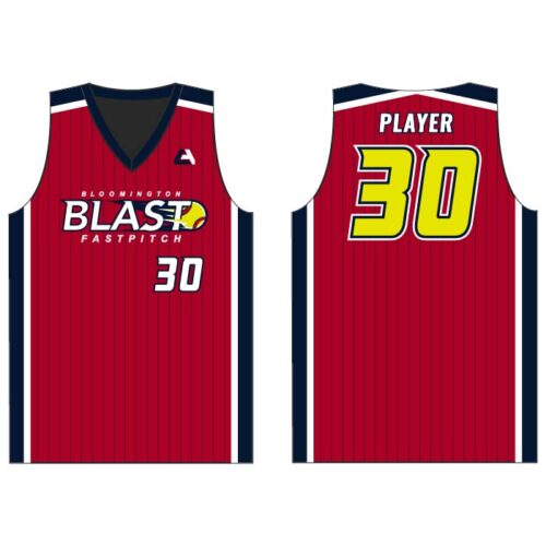 Bloomington Blast Fastpitch - Full-Dye Sleeveless Team Jersey