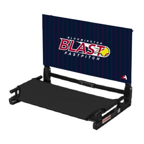 Bloomington Blast Fastpitch - Full-Dye Stadium Seat