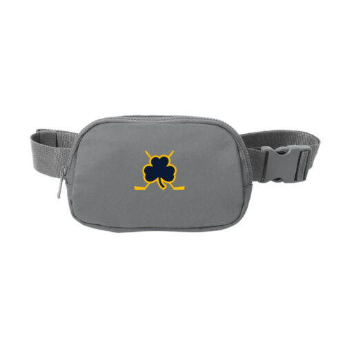 RAHA Boosters - Gray Embroidered Explorer Belt Bag/Fanny Pack (BG936)