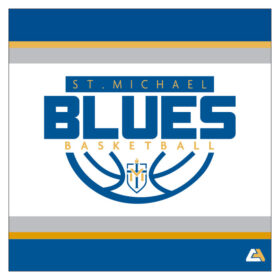 St. Michael Basketball - Full-Dye Blanket
