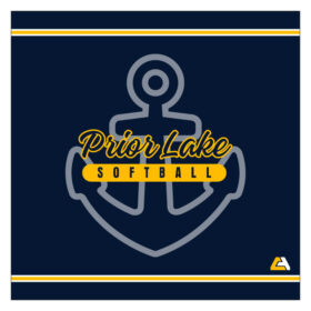 Prior Lake High School Softball - Full-Dye Blanket