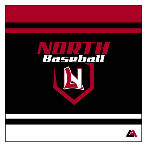 Lakeville North Baseball - Full-Dye Blanket