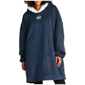 RHS Shamrock Store - Navy Embroidered Wearable Blanket (BP41)