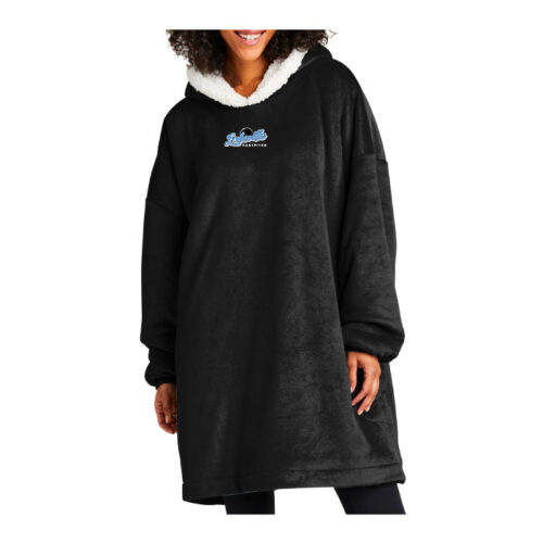 Lakeville Fastpitch - Black Wearable Blanket (BP41)