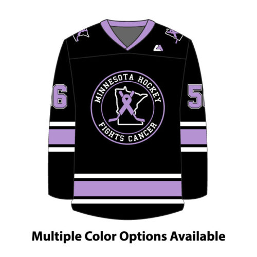 Hockey Fights Cancer - Full-Dye Hockey Jersey