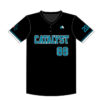 Catalyst Softball - Full-Dye Two-Button Black Jersey