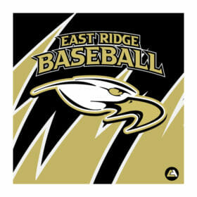 East Ridge Baseball - Full-Dye Blanket