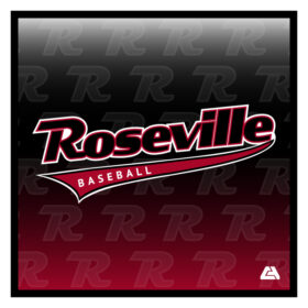 Roseville Baseball - Full-Dye Blanket